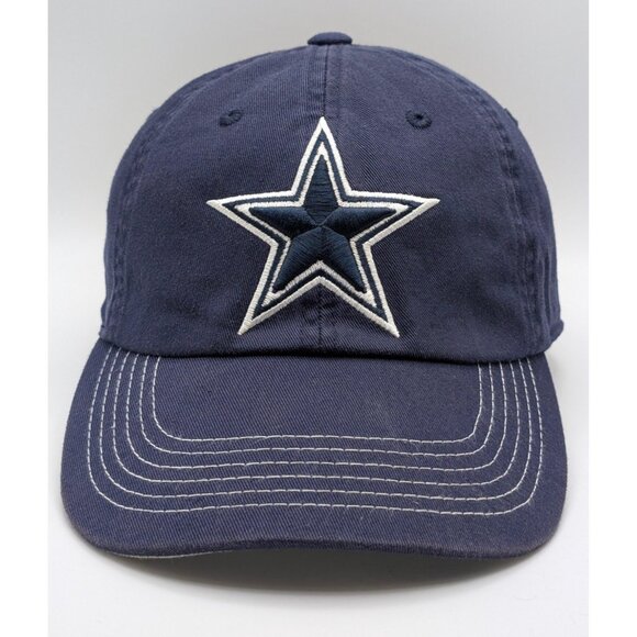 Dallas Cowboys Star Logo Dad Cap NFL  Adjustable Strap Back Hat Texas Football - Picture 2 of 5